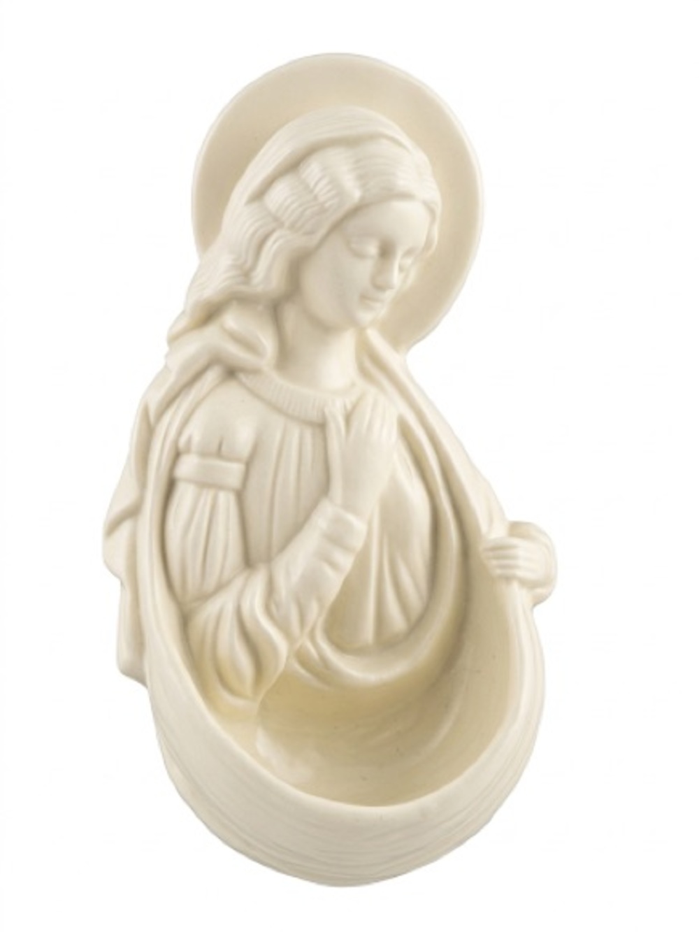 Decorative Cream Religious Wall Holy Water Font - Brand